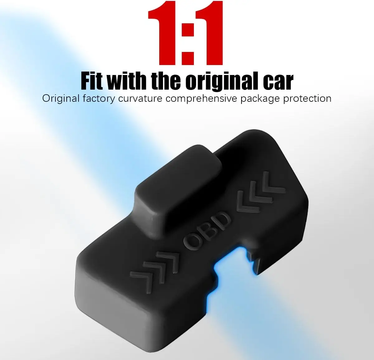 Para Tesla Model YJuniper 2025 Model 3 Highland OBD conector de diagnóstico tapa de silicona puerto de vehículo Protector de polvo automotriz OBD
