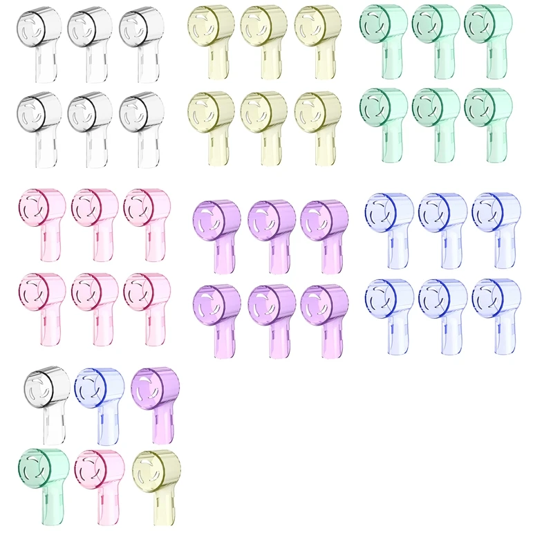 หัวแปรงสีฟัน6แพ็คฝาครอบกันฝุ่นใช้ได้กับช่องปาก B เหมาะสำหรับ Oral-B รุ่น IO การเดินทางสะดวก