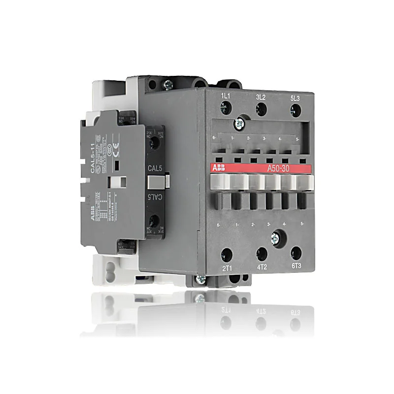 

Контактор переменного тока A63-30-11 A50-30-11 A75-30-11 220V380V110V24V50A63A75AMain contact3NOAuxiliary contact1NO+1NC