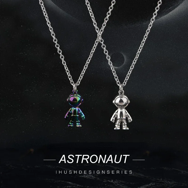 Car Pendant Interior Decoration Robot Spaceman Hanging Astronaut Ornament Accessories Auto Rearview Chain for Mirror Boys Gifts