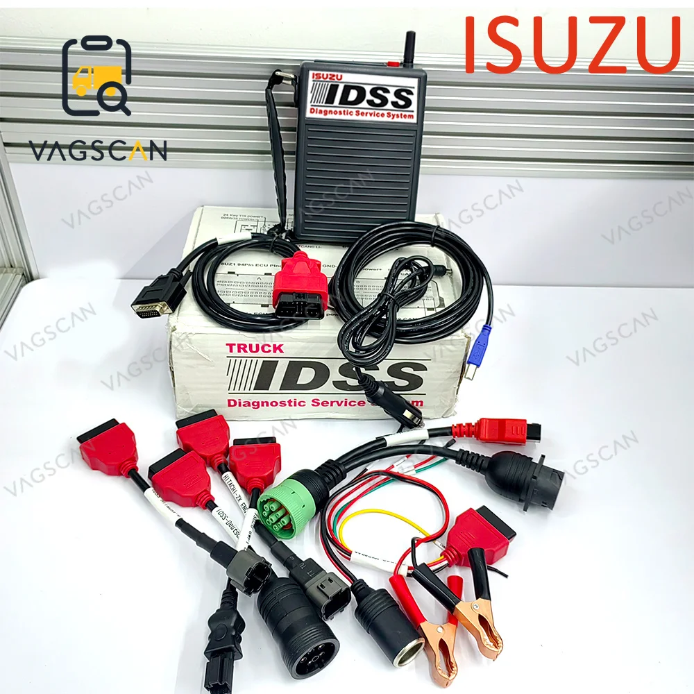 For ISUZU Diesel Engine Truck Excavator Commercial Vehicles EURO6/EURO5 Diagnostic Tool ISUZU IDSS III G-IDSS E-IDSS CF19 laptop