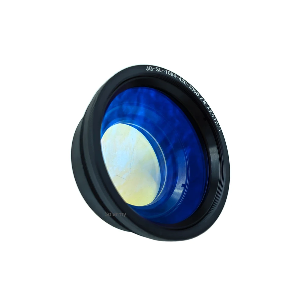 1064nm الطول الموجي 200x200 مللي متر 300x300 مللي متر الألياف بمناسبة الحقل عدسة ل آلة التعليم بليزر الألياف