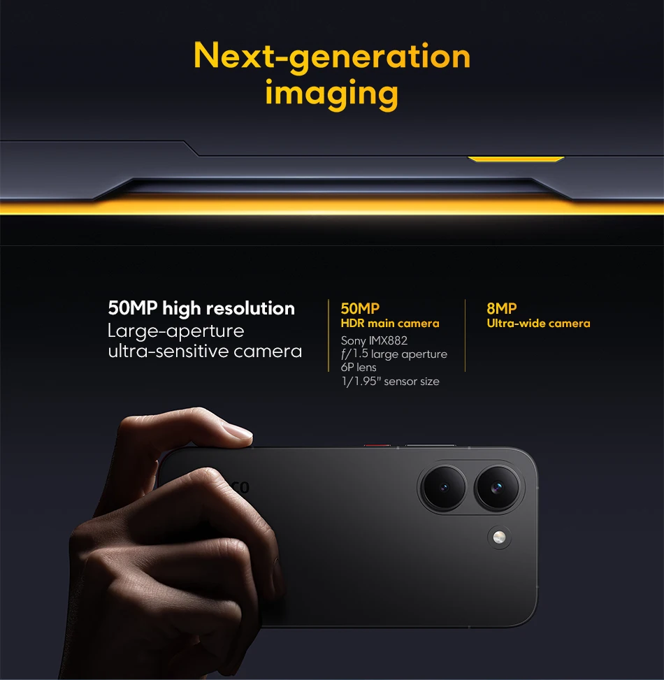 Xiaomi POCO X8 Pro 5G Smartphone, Dimensity processor, Ultra-Ultra, AMOLED screen, "K 120Hz Ultra bright, Battery 6500 mAh, NFC, Authentic & Brand New