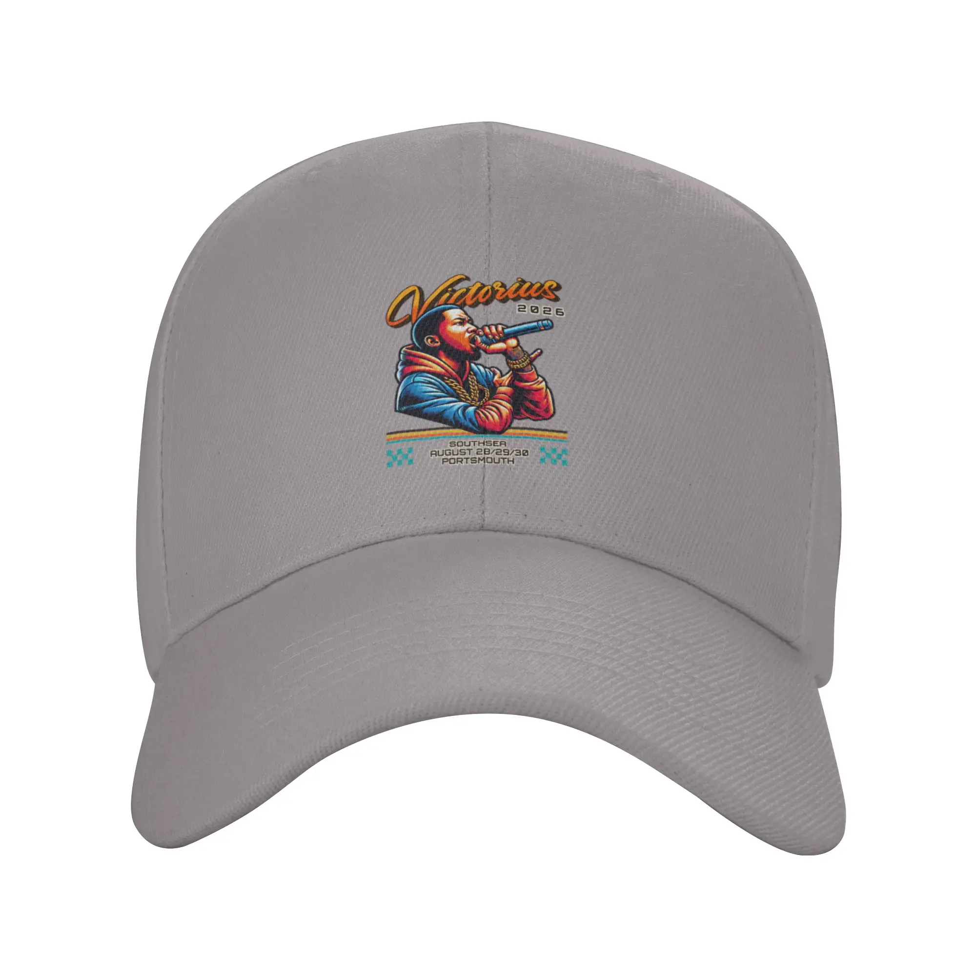 Hot Sale Rapper singing Vintage victorious Baseball Cap  Spring Men's Hats  Music Festival Men's Hats