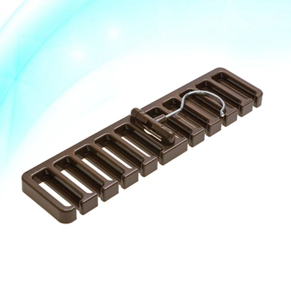 

2pcs Tie Belt Organizer Rack Hangers Closet Storage Space Saving Swivel Hooks Premium Quality For Scarves Accessories