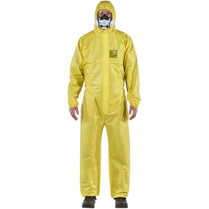 10 Peices Ansell 2300 Standard - Model 111 Ansell Healthcare MICROCHEM By AlphaTec Series 2300  Chemically Protective Coverall