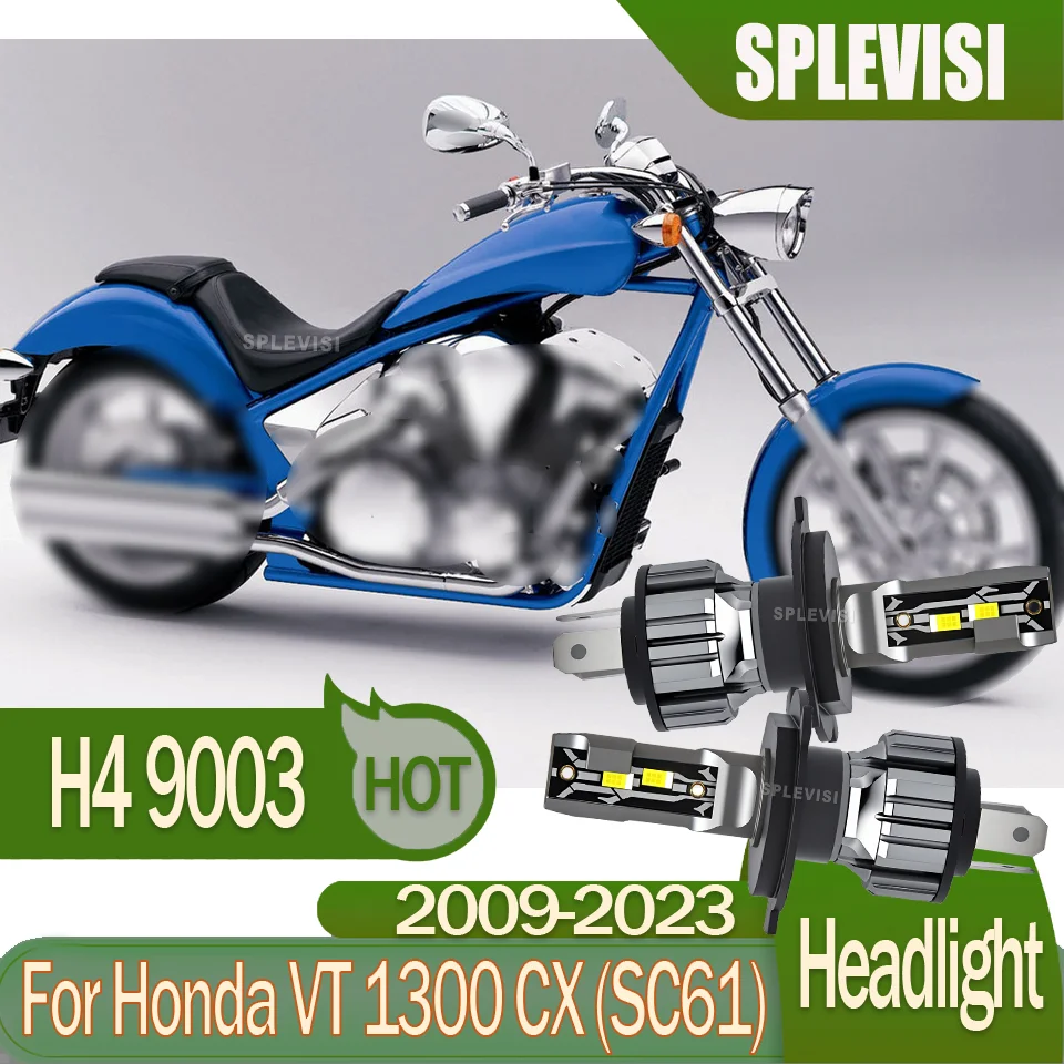 

LED H4 9003 motorcycle Headlight Waterproof & Dustproof For Honda VT 1300 CX (SC61) 2009 2010 2011 2012 2013 2014 2015 2016-2023