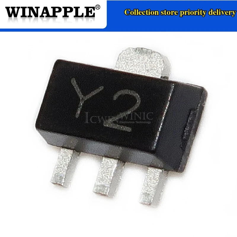 5pcs/lot KTD1624 YB HT7536-1 7536-1 SS8550 PXT8550 Y2 HT7544-1 7544-1 SOT-89