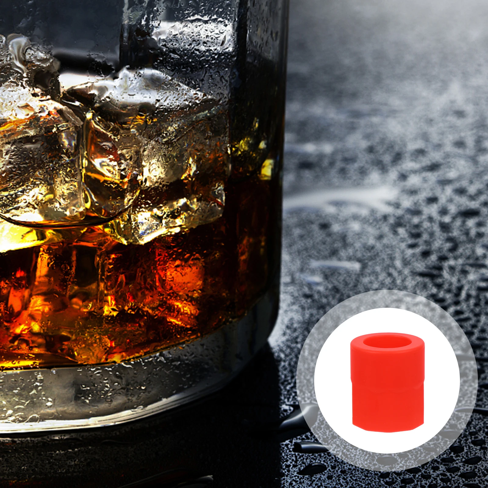 

Practical Silicone Glass Mold Innovative Whiskey Glass Ice Cups Perfect For Parties