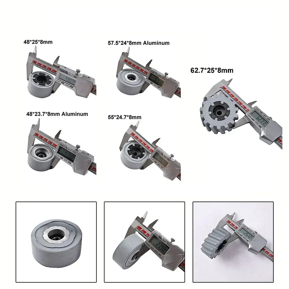 Imagem -02 - Rolo de Borracha da Roda da Imprensa do Transportador das Peças da Máquina de Borda Totalmente Automática para a Máquina de Borda de Scm