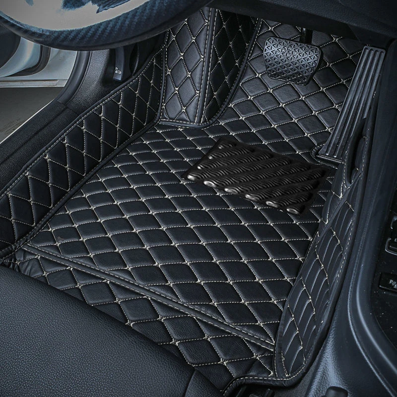Durable Custom Leather Colorful Car Floor Mat for Ford Fusion Mondeo 2006-2021 Auto Carpet Accessories Syling Interior Parts