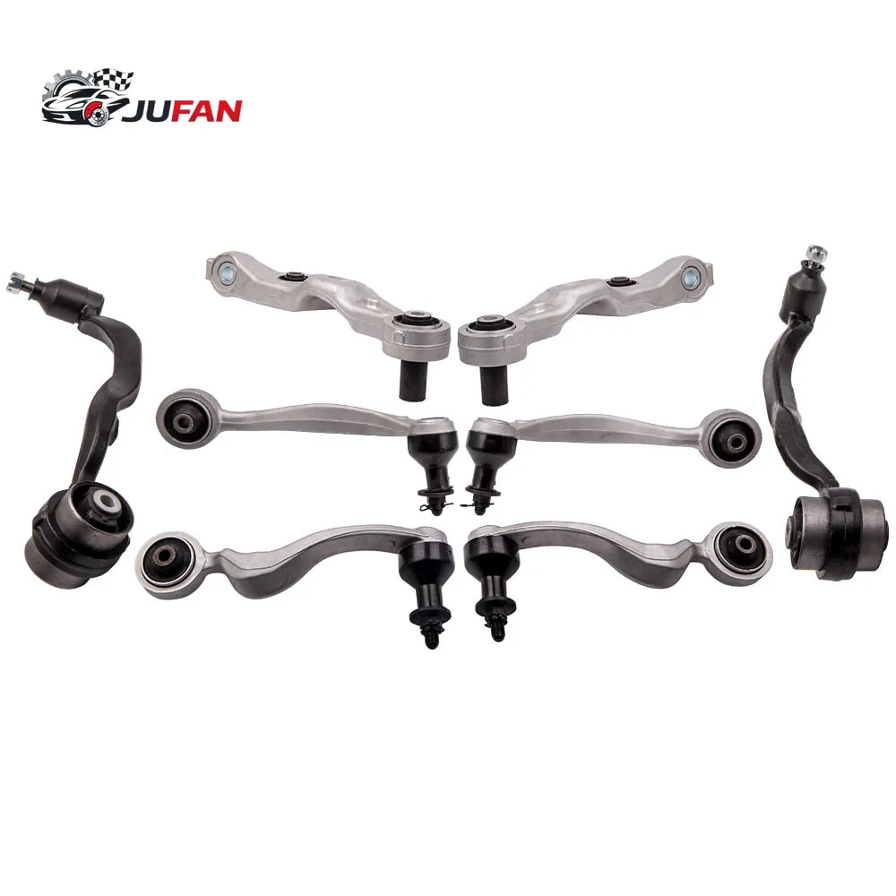 Front Upper Lower Control Arm Set for Lexus LS460 RWD 09-15 Forward & Rearward
