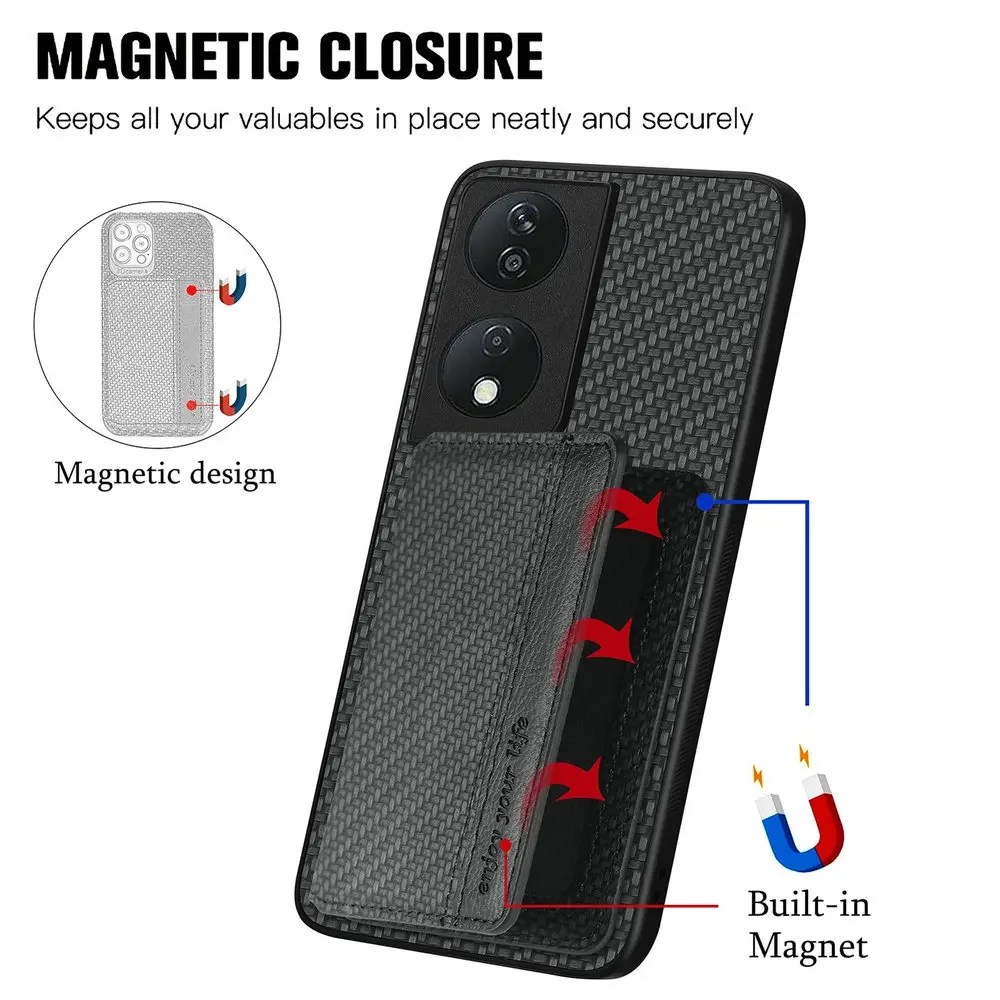 HONOR 200 PRO 5G 2024 Leather Card Back Case RFID Wallet Magnet Funda Honor 200 Pro Case Phone Honor200 Lite 90 Smart Cover Etui