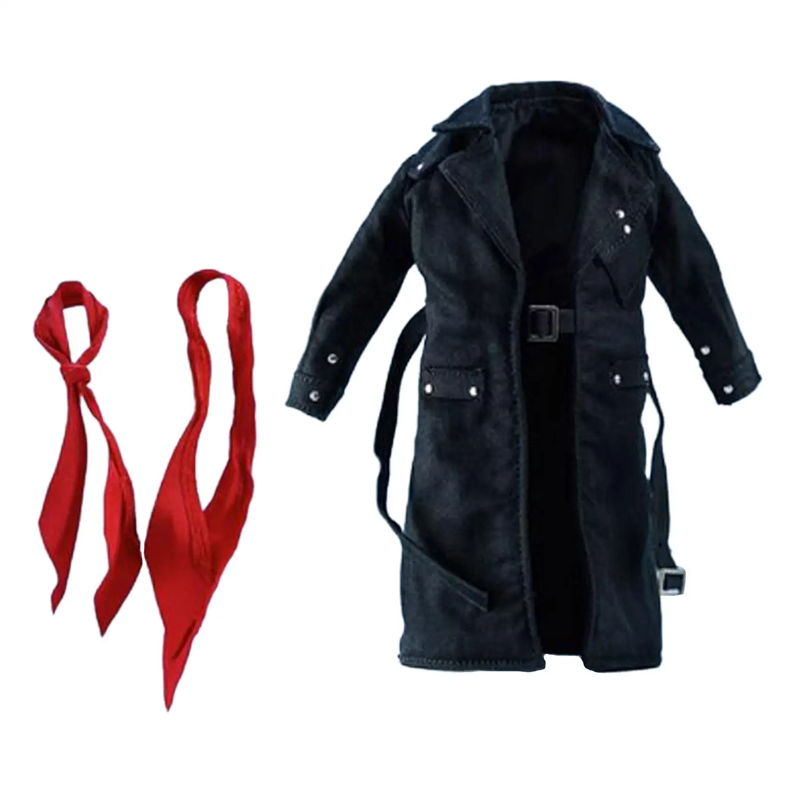 Manteau de cosplay filaire pour figurines de 6 pouces, échelle 1/12