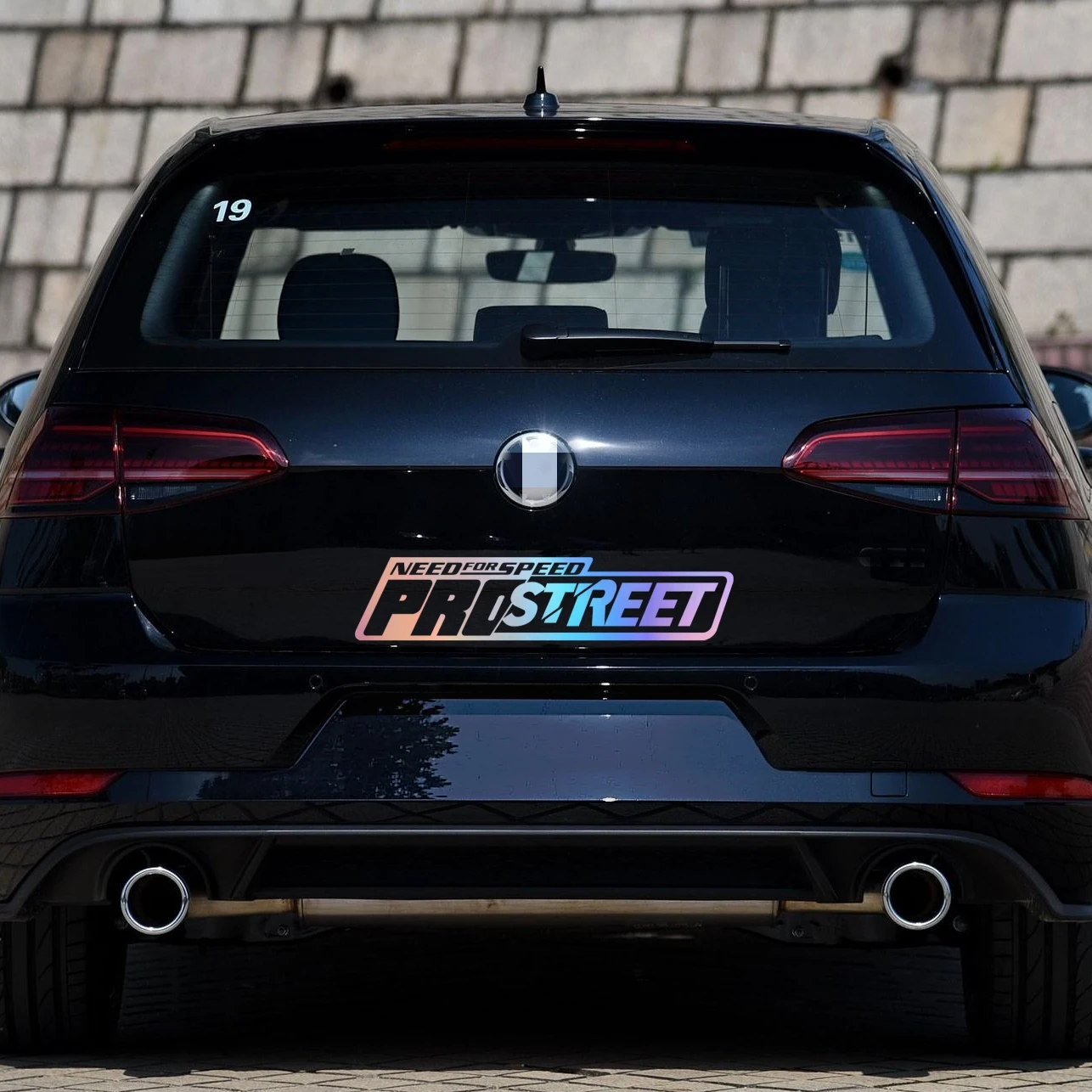 Car Stickers NFS Need For Speed ProStreet Racing Reflective Decals For Window Bumper Door Trunk Motorcycles Computer Case