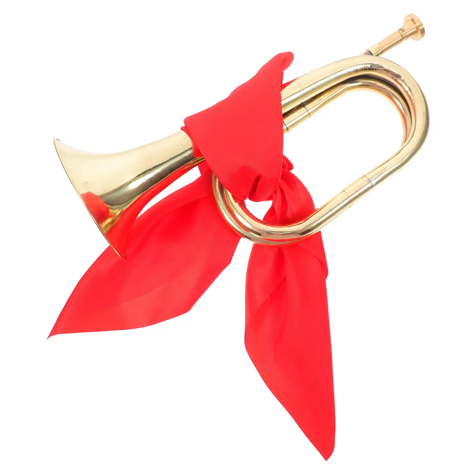 

Golden Tone Bugle Trumpet for Teen Beginners Premium Wind Instrument for Band School Stage Performance Music Enthusiasts