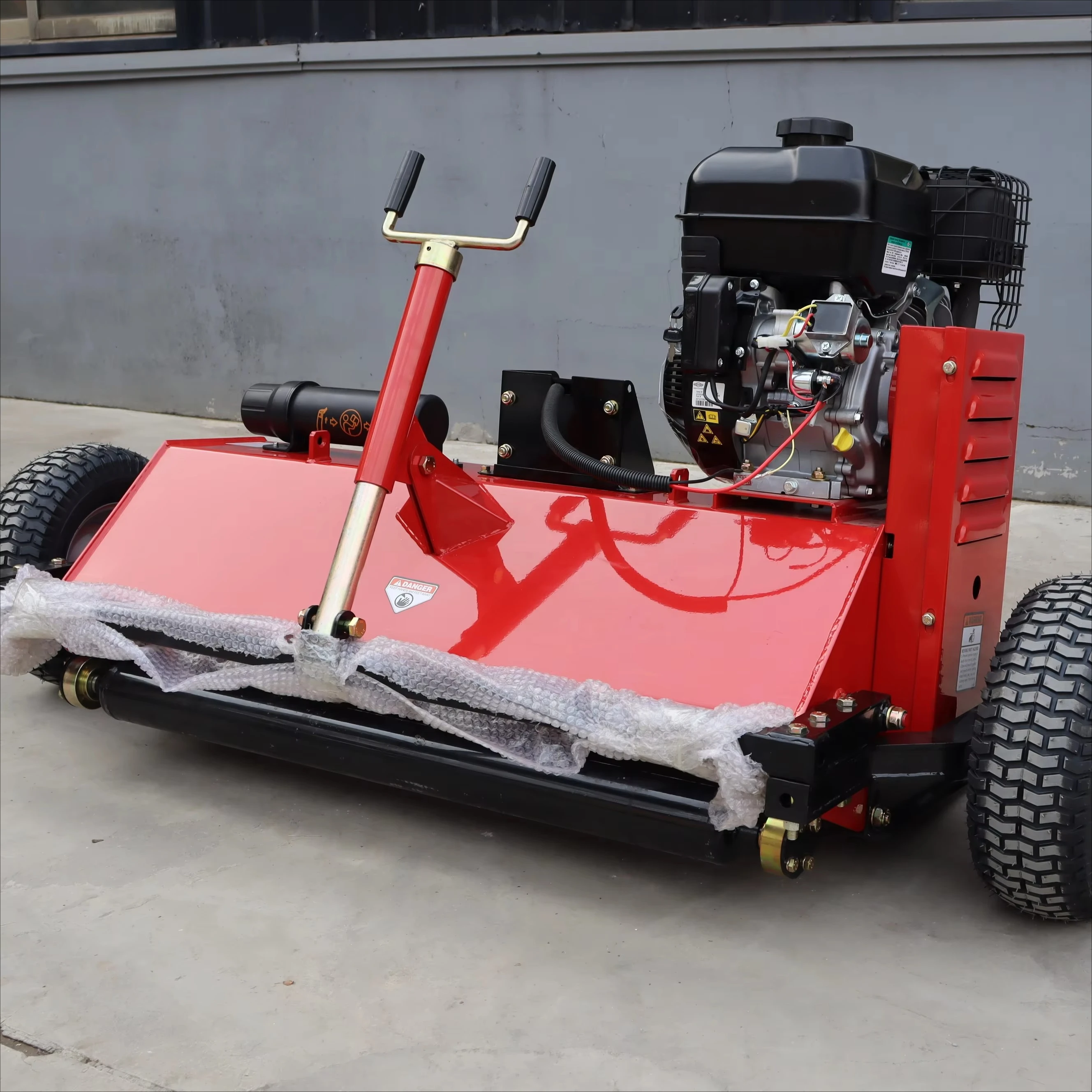 Grasschneidemaschine unterstützt Musterservice Rasenmäher 120 cm Modell Power Finishing Made Verge Dreschmäher