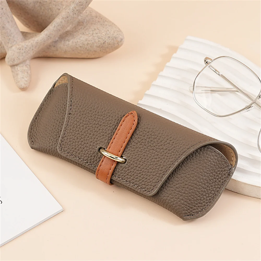 KLASSNUM Women Fashion Design Glasses Bag Protective Case Cover Travle Portable Sunglasses Case Box Reading Glasses Accessories image 5