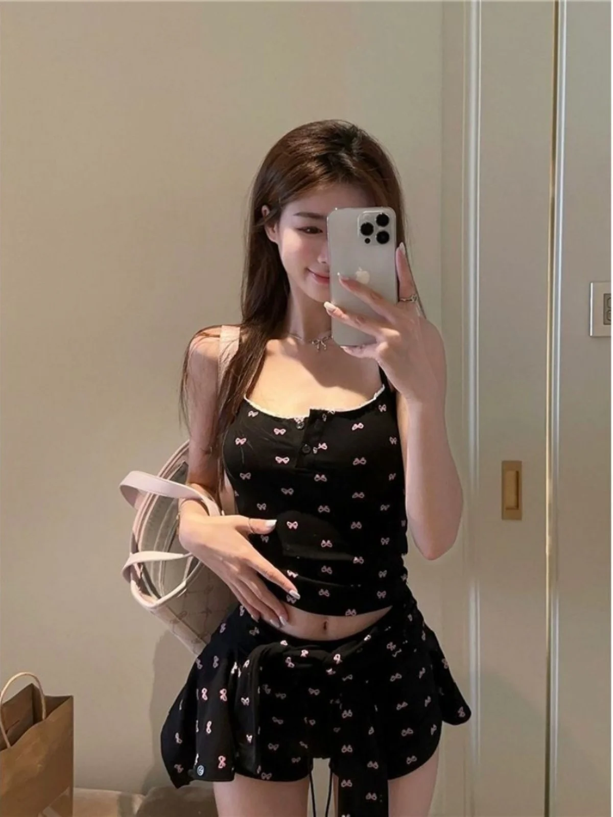 

Pure Desire Long Sve футболка с принтом, женский летний сексуальный облегающий брюки с ремешком, отдельный купальный костюм для женщин