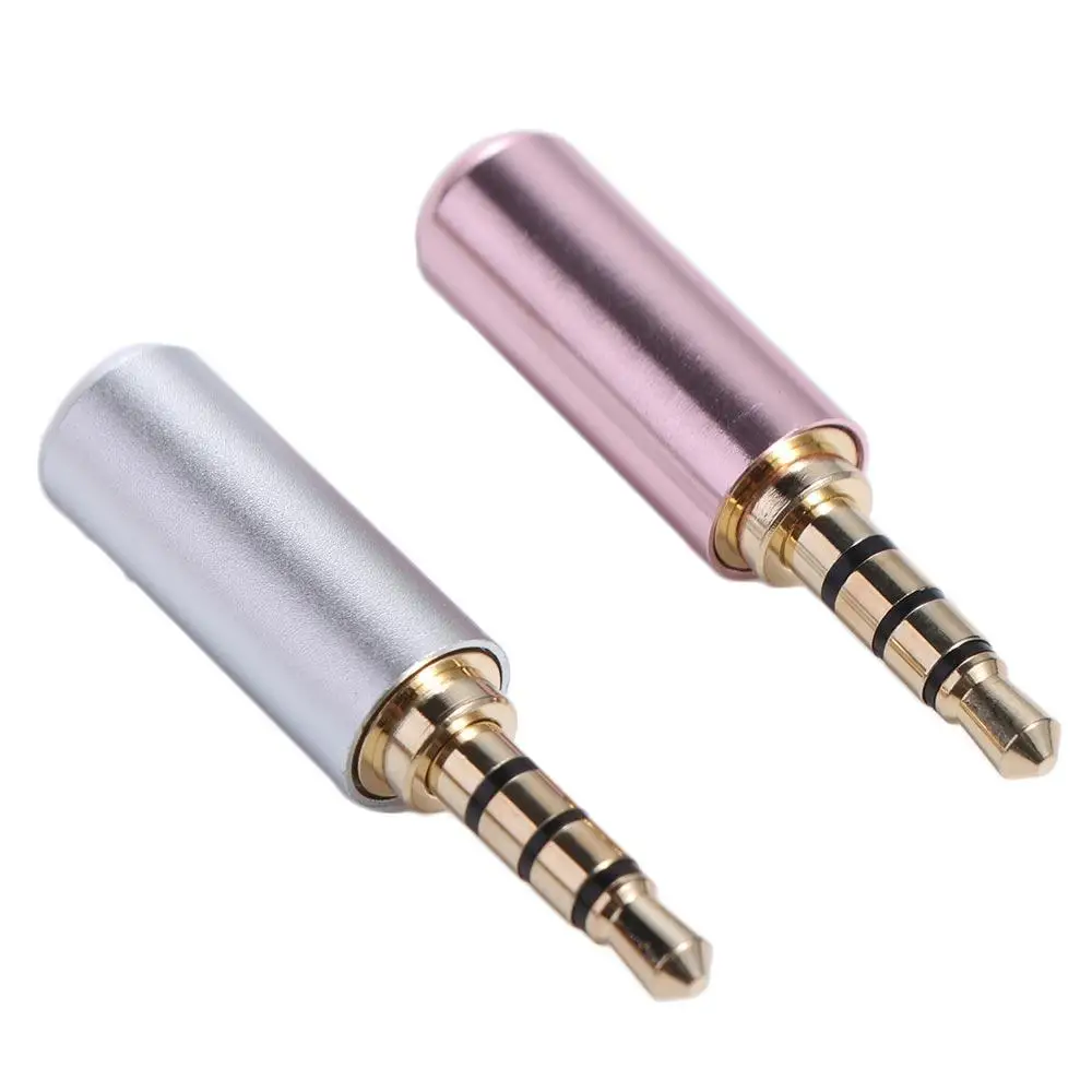 1pc Earphone Repair Plug Welding Head DIY AUX Headphone Jack Plug 3.5 Jack Adapter 3.5mm Male Plug 3.5mm Audio Connector
