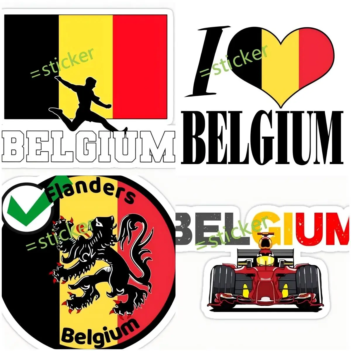 

Belgium Car Sticker Map Decal External Accessories Bumper Motorcycle Waterproof Car Body Decorative