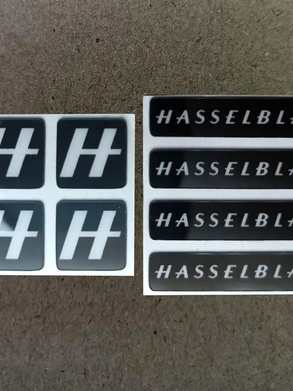 مزاجه شعار عدسة الكاميرا الرقمية غطاء Stier البلاستيك التسمية غير العلامة التجارية ملحقات الهاتف المحمول الديكورات #2