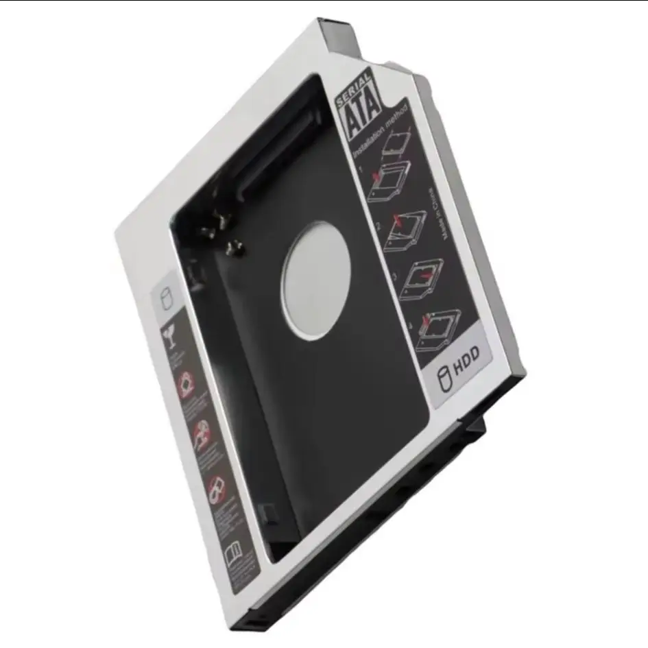 Soporte de Marco para Disco Duro de 2.5 Pulgadas, para Dell Vostro 1220 1320 1450 1520 1540 1720 2520 1014 1015 1088 A840 A860