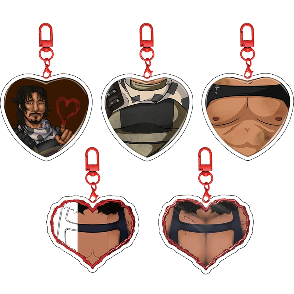 

For Popular Horror Film Iron Lung Markiplier Acrylic Keychain Backpack Pendant Accessories Game Movie Jewelry Fans Festival Gift