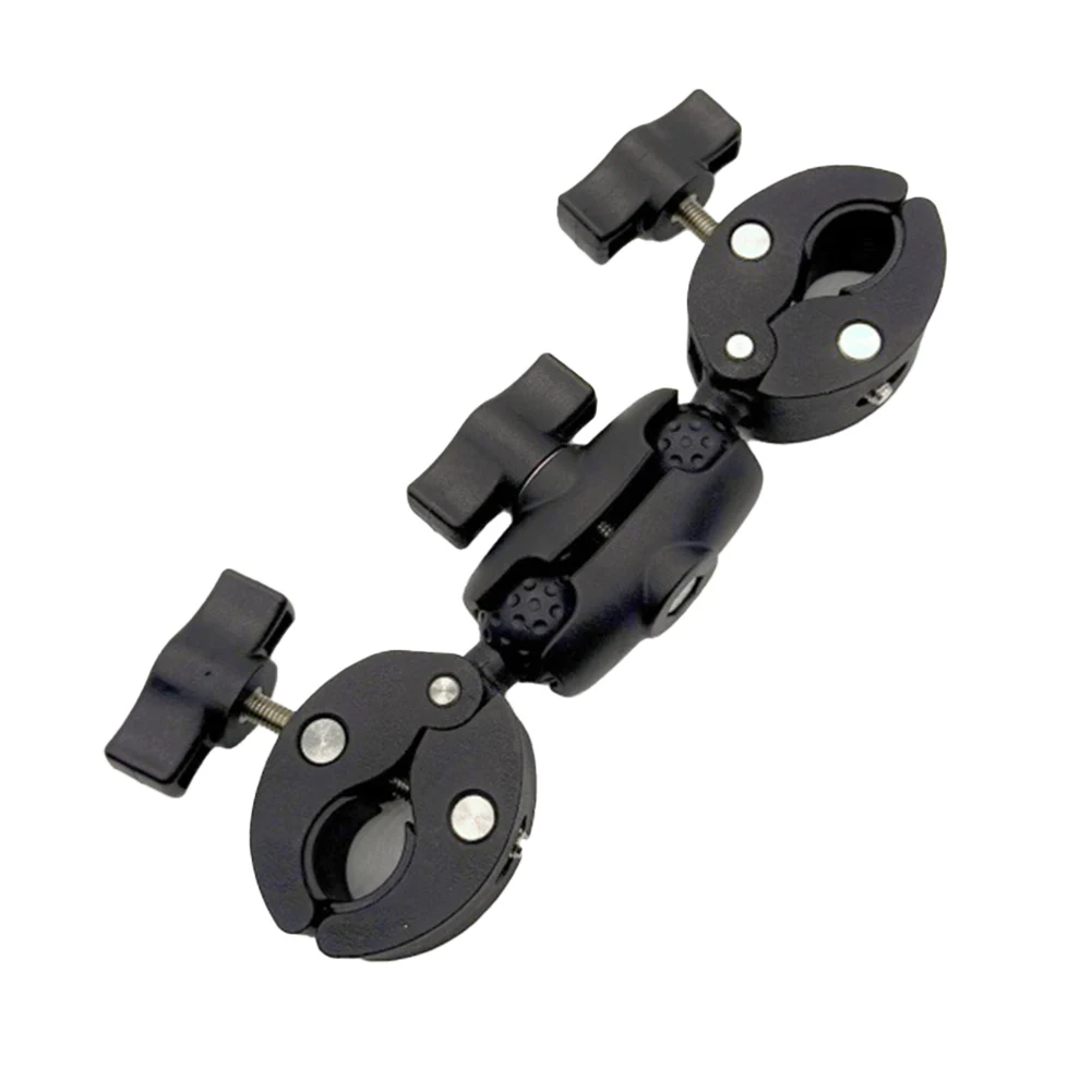 Camera Mount Crab Plier Clip Double Ball Head Secure Attachment Easy Installation Professional Use Dual Positioning