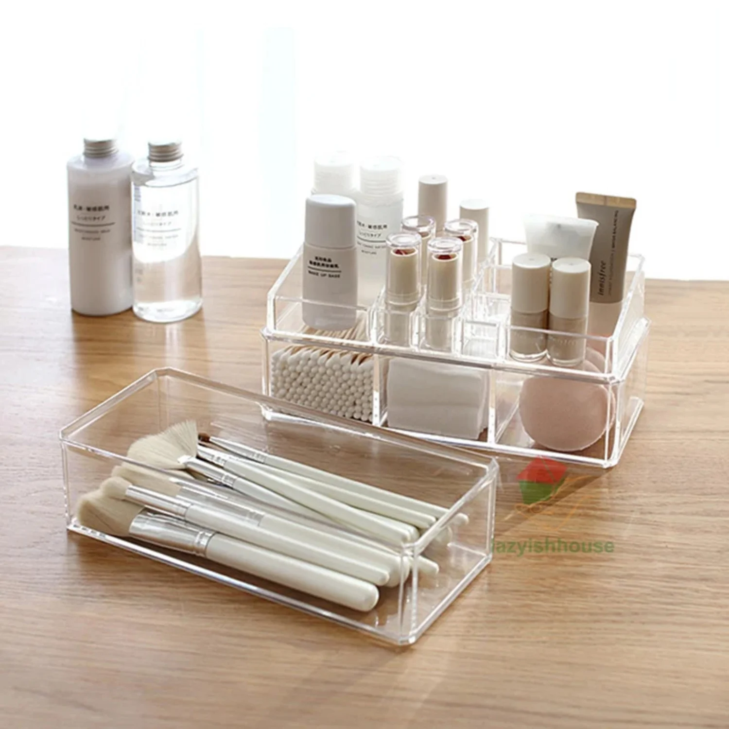 Make-up-Organizer, Kosmetik-Organizer, Make-up-Box, Acryl, Lippenstift, Schmuck-Organizer, Make-up-Pinsel