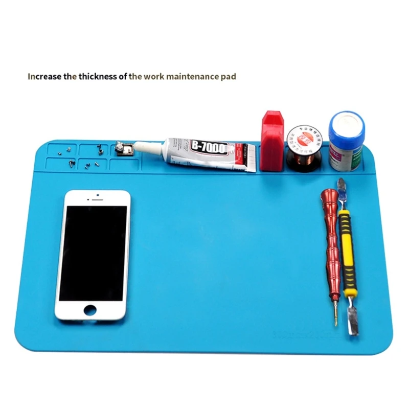 Heat Insulation Soldering Mat Job Tools Computer Phone Repair Tool Working Repair Pad Heatresistant Maintenance Platform