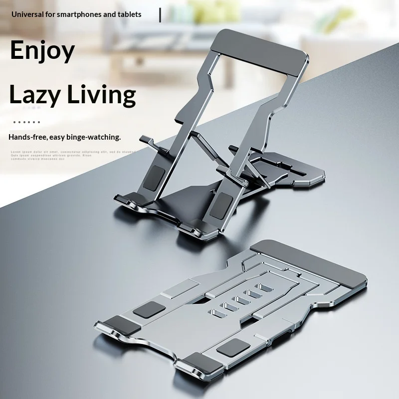 

Universal Magnetic Phone Tablet Stand, Foldable Portable, Adjustable Viewing Holder for iPhone iPad