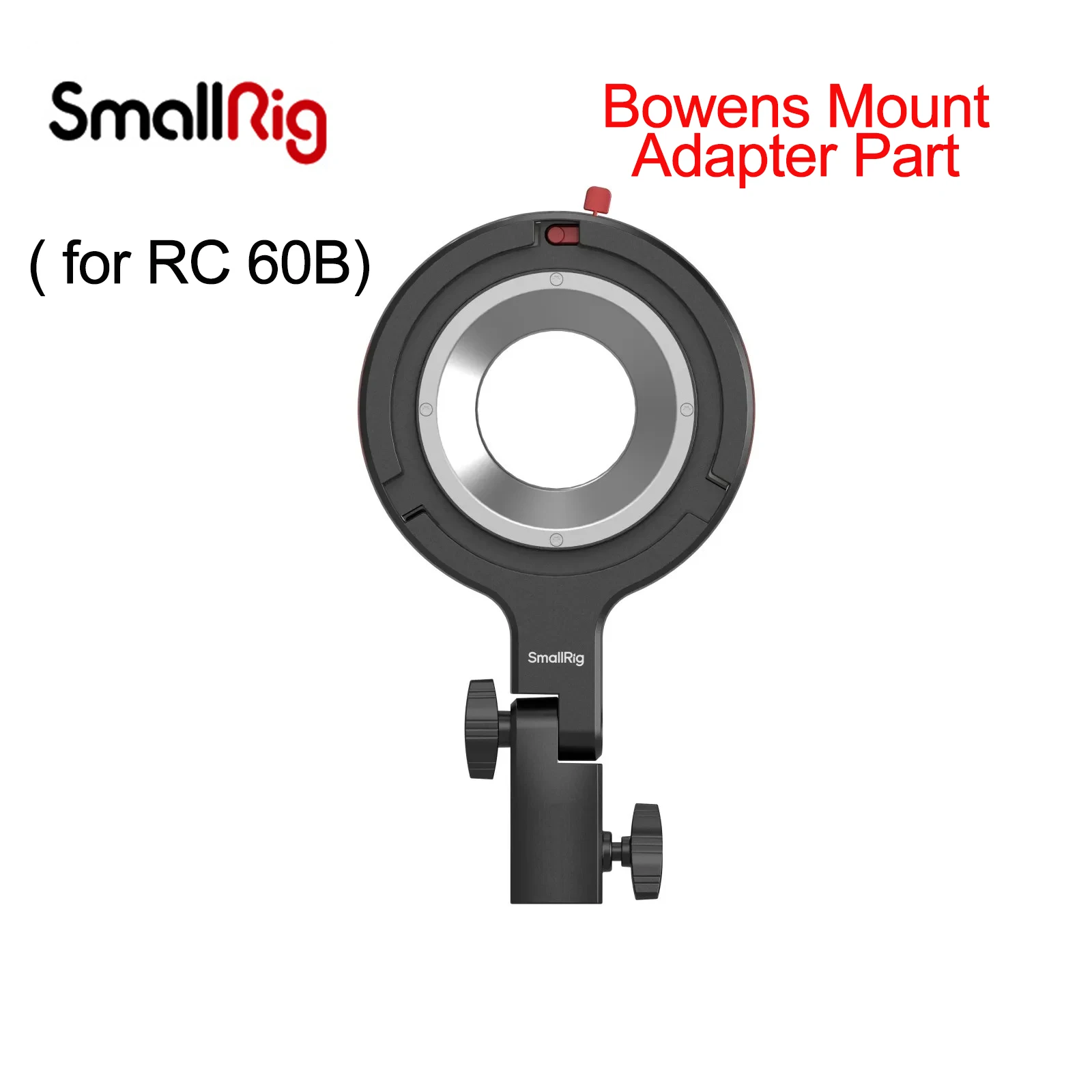 Smallrig Bowens Mount Adapter Part Light Stand Adaptor for RC 60B Supports D85 parabolic softbox Horizontal/vertical Adjustment