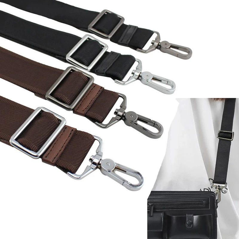 

1PC 149cm men's briefcase nylon shoulder strap 32mm/38mm wide shoulder strap computer bag backpack for boyfriend's birthday gift