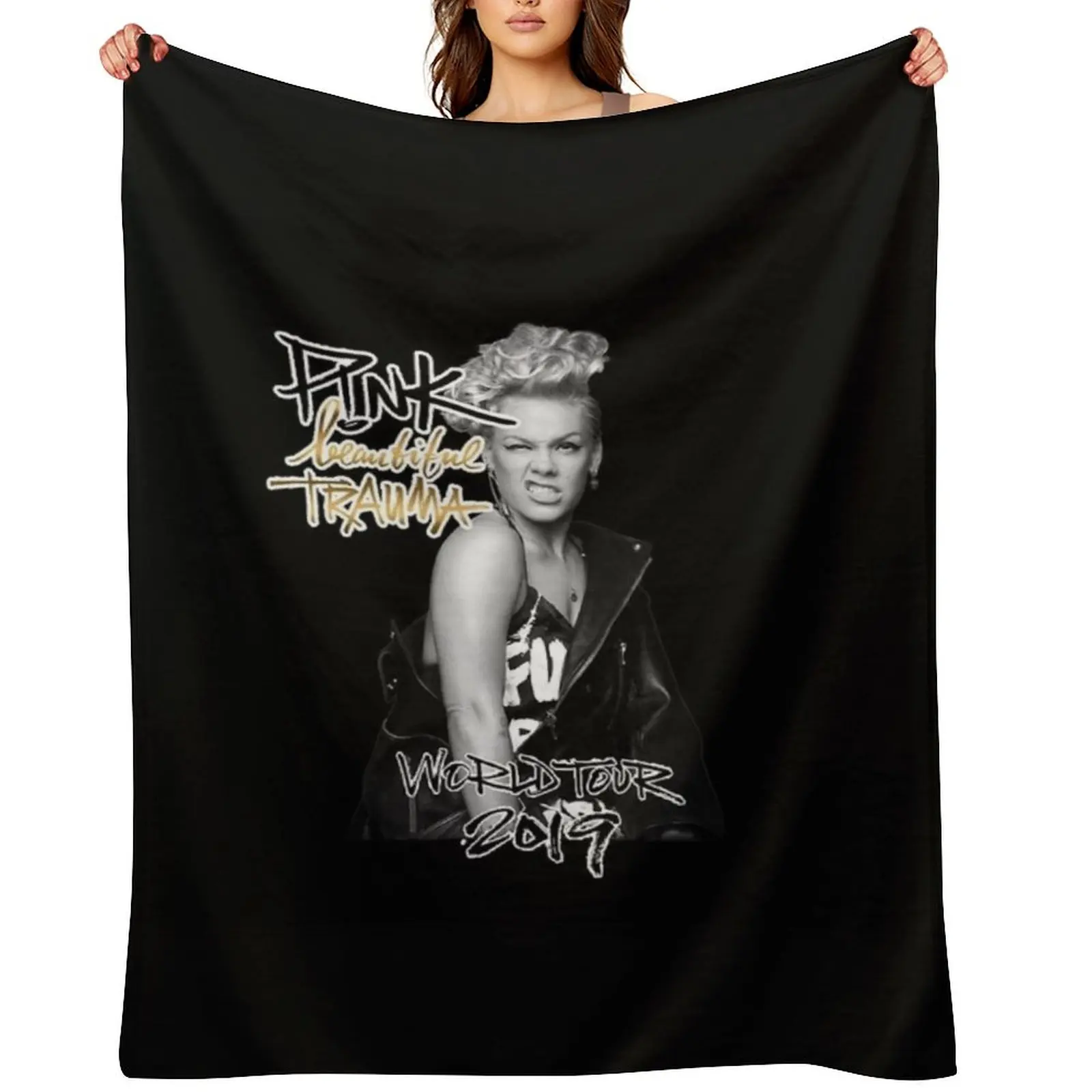 

LIMITED EDITION - BEAUTIFUL TRAUMA 2019 Throw Blanket Personalized Gift Vintage sofa bed Fashion Sofas Blankets