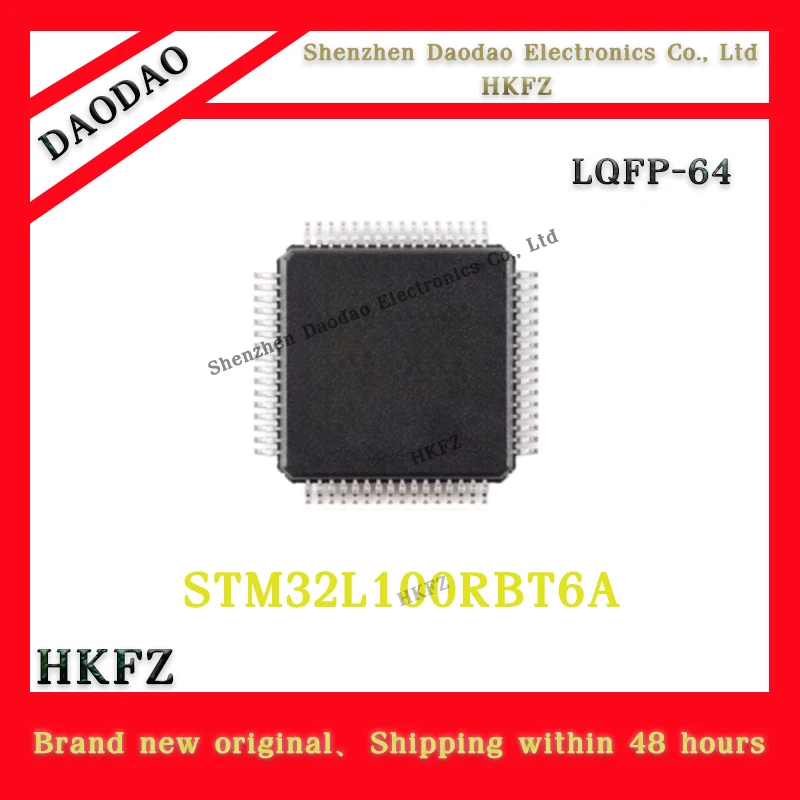 STM32L100RBT6A stm32l100rbt6a STM32L100 IC Chip LQFP-64 microcontroller Quality Brand New