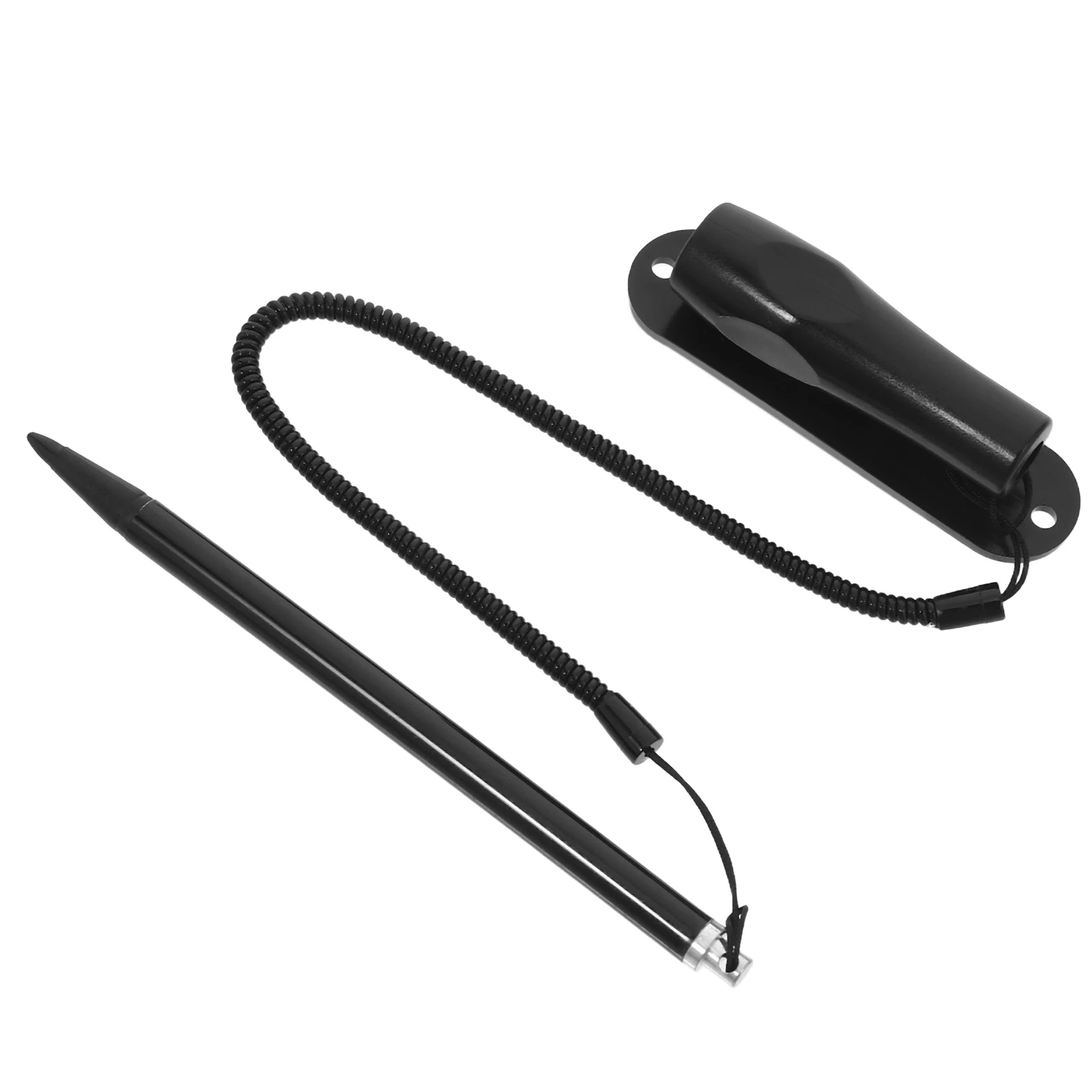 

Black Metal Resistive Stylus Pen Precision Touchscreen Stylus for Tablets Phones Drawing Sketching Scratch Proof Pen Holder