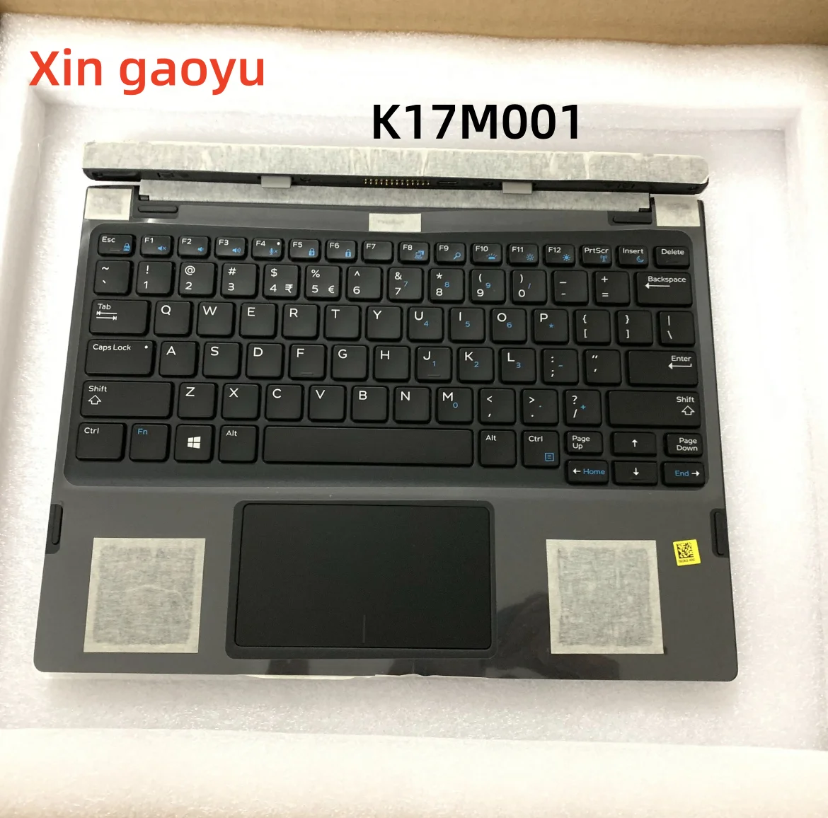 

NEW Original US English K17M For Dell latitude 7285 keyboard Dock K17M001 Without battery 100% perfect testing