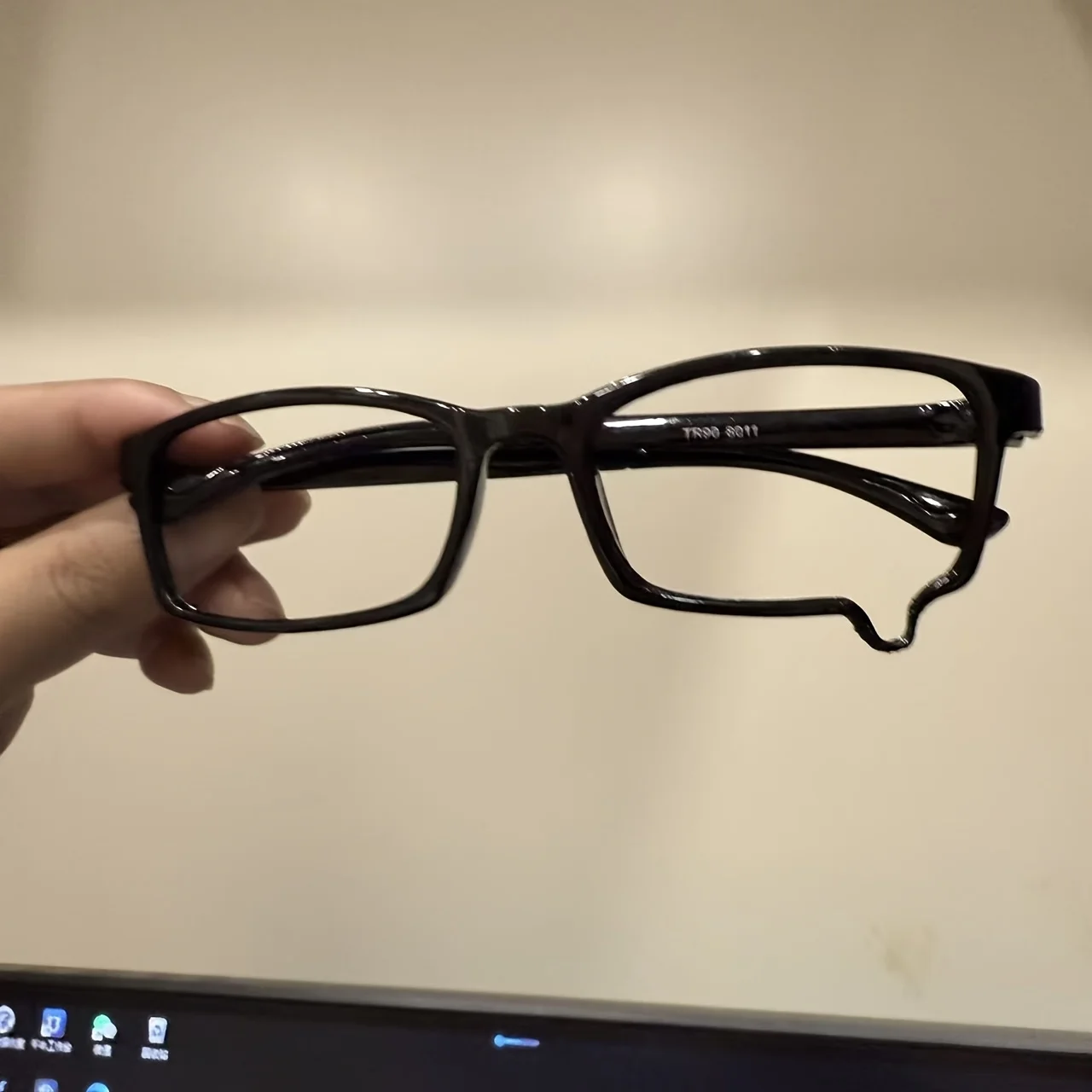 Y2k Teardrop Frame Lensless Shape Decorative Frame Suitable for Photography Party Style