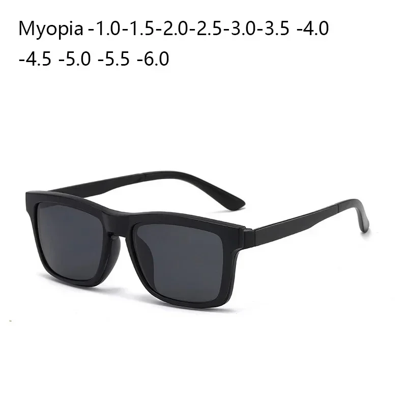 Dual-purpose Magnet Set Mirror Men Women Multi-lens Color Film Sunglasses Magnetic Absorption Polarized Driving with Frame