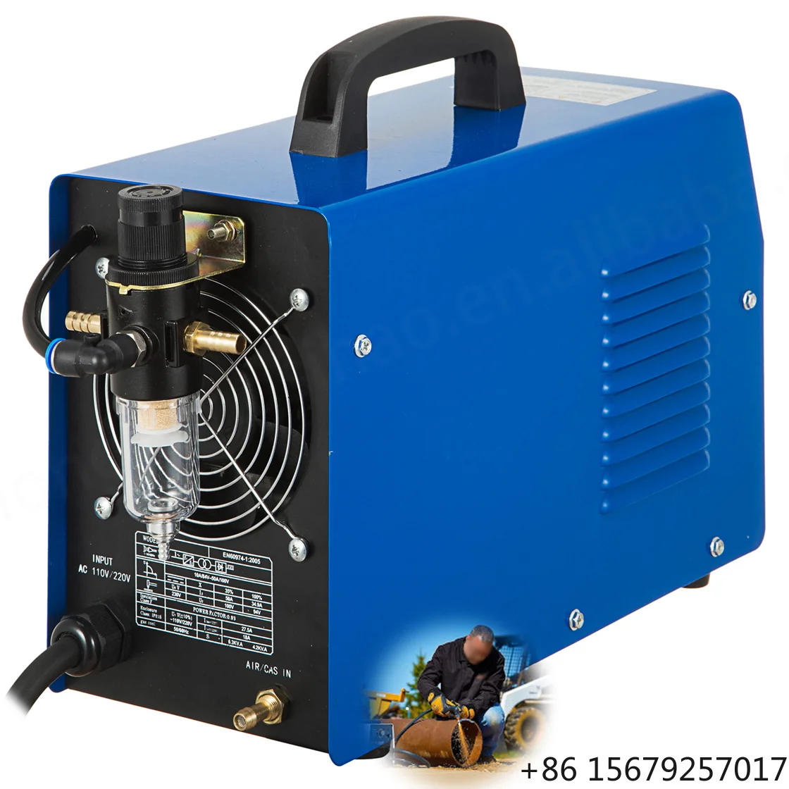 FACTORY CNC Plasma Cutter Air Plasma Cutter Non-touch Pilot Arc CUT-50F 50Amp 110V&230V Suitable for Less Fire Hazard