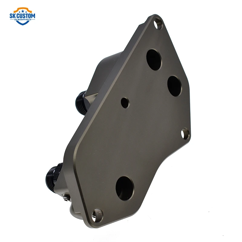 For BMW N20 N26 N51 N52 N53 N54 N55 Engine Oil Cooling System Car Modification Radiator Oil Filter Adapter