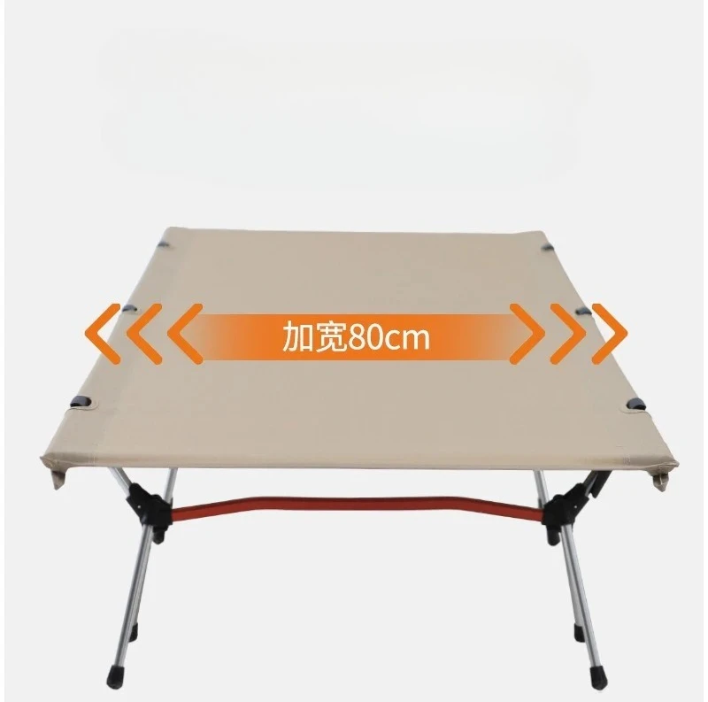 Ultralight Aluminum Folding Cot Lightweight Portable Rest Bed For Camping Tent Car Travel