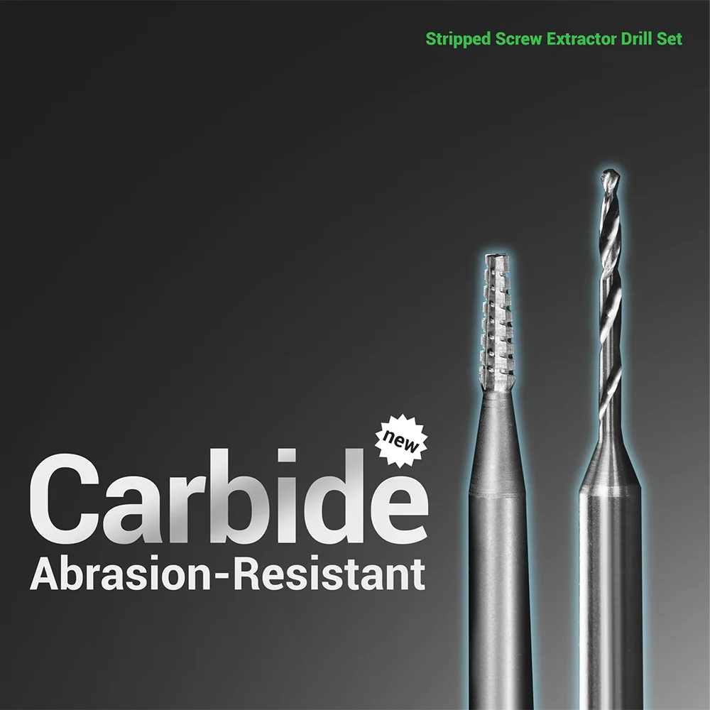 مجموعة مثقاب مستخرج البراغي المقطر، أداة إزالة المسمار المقطر - مجموعة لقمة مثقاب 2UUL SD90 لإصلاح الهاتف المحمول