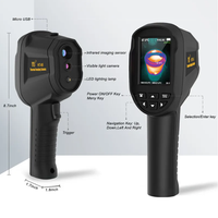 Hti HT-06 NEW Infrared Thermal Camera 256*192 Pixels WIFI Transmission Handheld Thermal Imager -20~550°C for Industrial