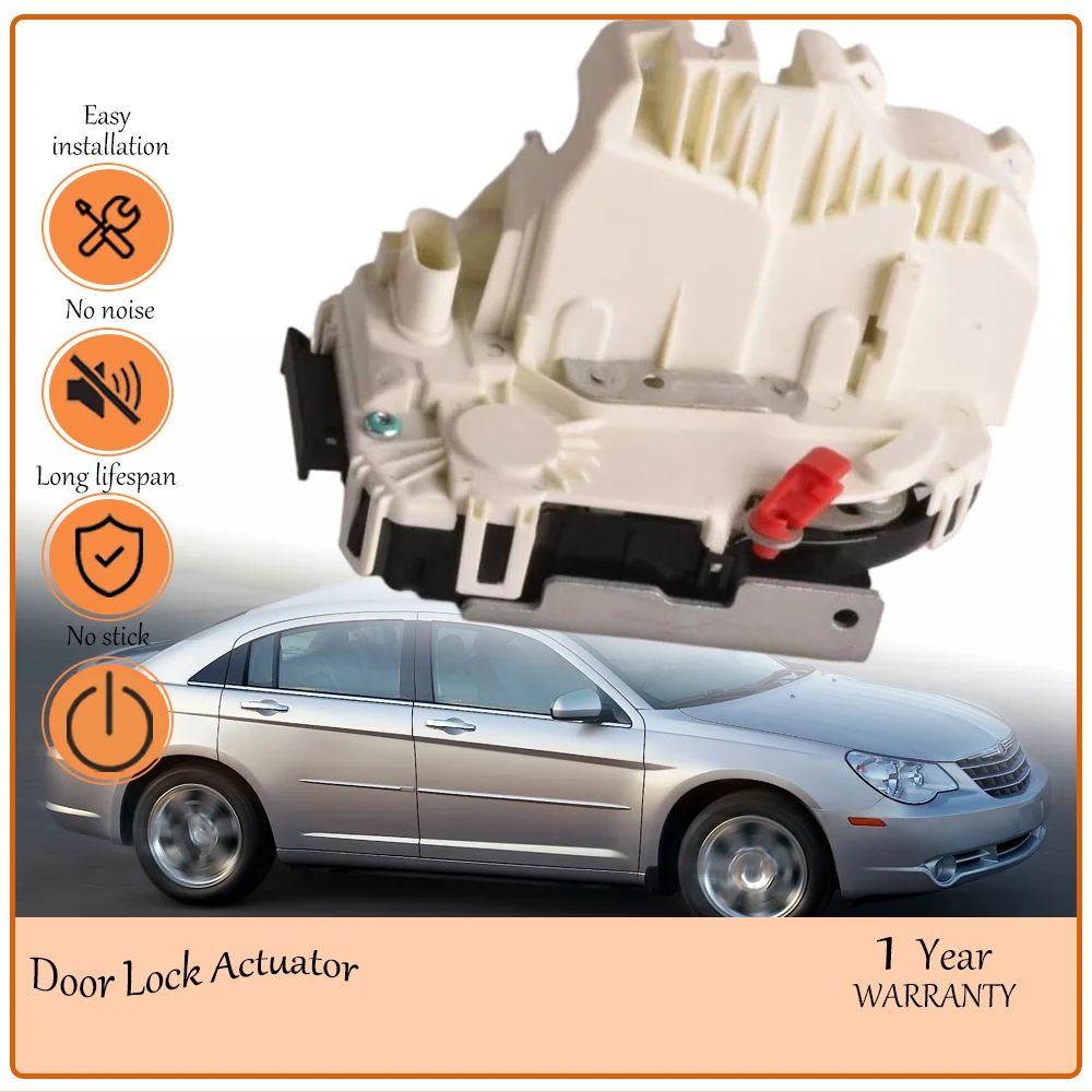 Rust Blocked Front Right Door Lock Latch Actuator,Suited to Sebring 2007-2010 Avenger 2008-2010,Precise oe Replacement 4589426AA