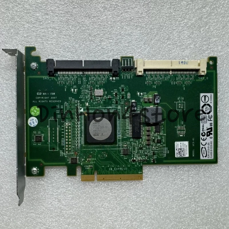 Suitable for Dell 6IR array card LSI 1068E 8 port SATA/SAS RAID card JW063 YK838