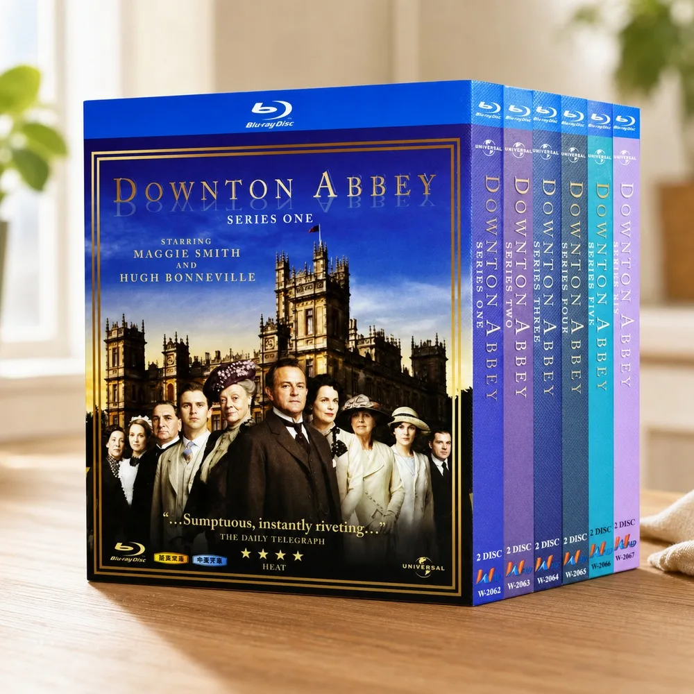 Blu-ray Ultra HD Downton Abbey Seasons 1–6 Box Set with English & Traditional Chinese Subtitles