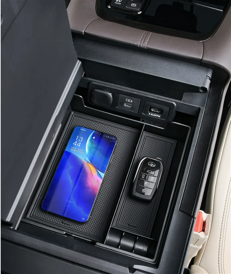 

Для Toyota ALPHARD VELLFIRE 2024, аксессуары для интерьера, центральный ящик для хранения, подлокотник, контейнер, крышка