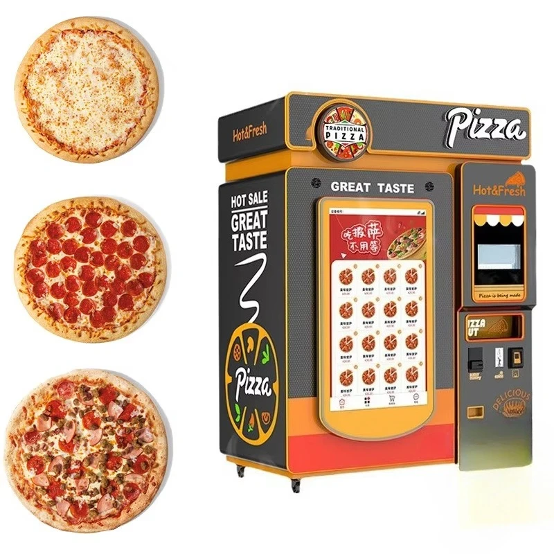 Máquina Expendedora de Pizza Inteligente Automática Eléctrica Personalizada de Fábrica